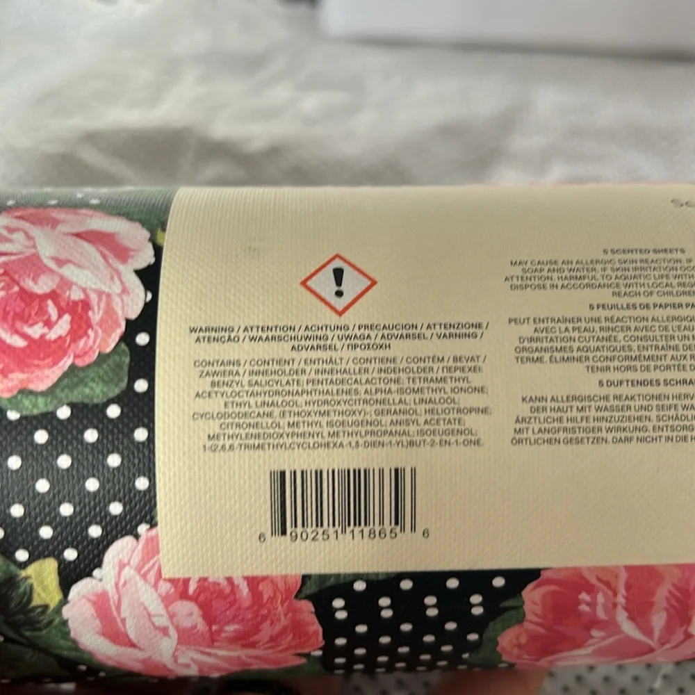 RARE JO MALONE SCENTED DRAWER LINERS PEONY & BLUSH SUEDE 5 SHEETS - NEW!